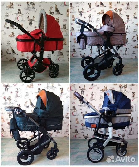 Коляска 2 в 1 новая