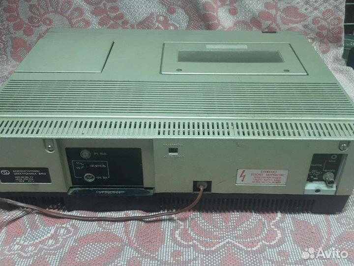 Видеомагнитофон электроника вм 12