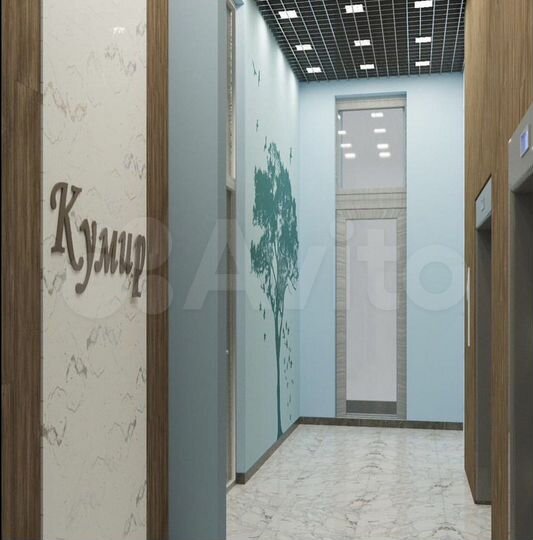 1-к. квартира, 51,4 м², 11/15 эт.