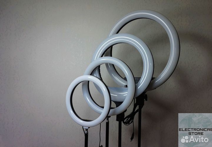 Кольцевая Лампа 36 см для Визажиста v.3