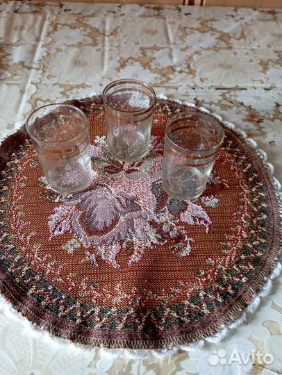 Стопки, стаканы, рюмочки -СССР