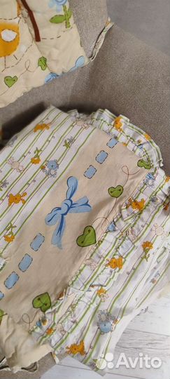 Бортики и балдахин