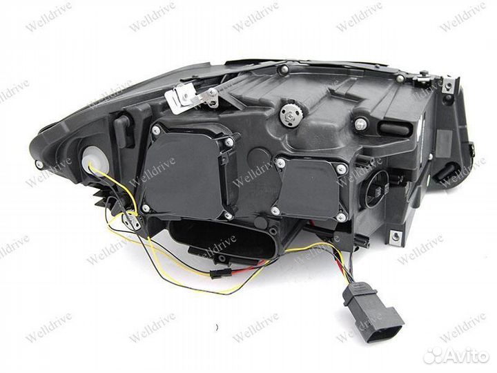 Фары BMW F10 F11 LCI 13-16 DRL LED ксенон черные