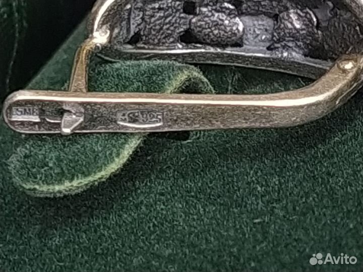 Серьги серебро СССР 925 молотобоец
