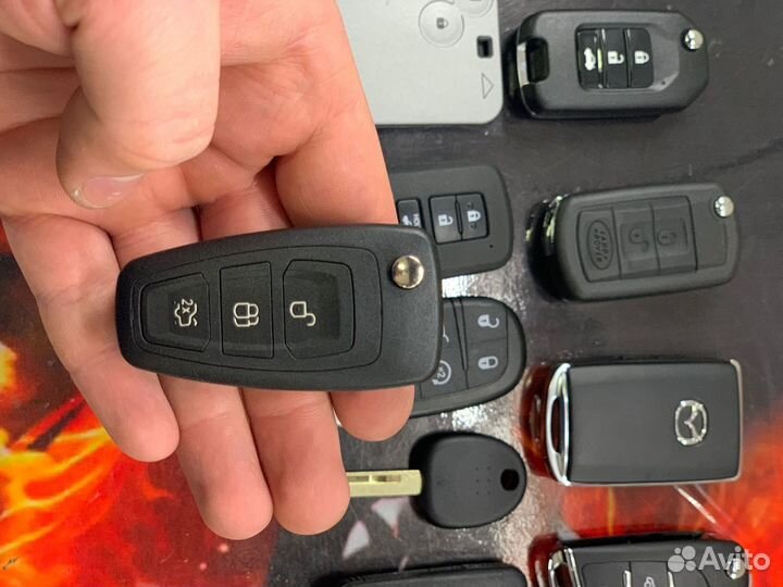 Ключ зажигания ford focus 3