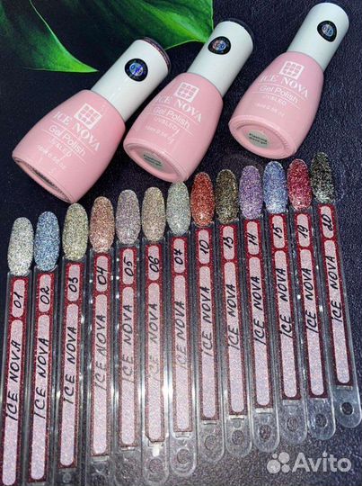 Светоотражающий гель-лак ICE nova