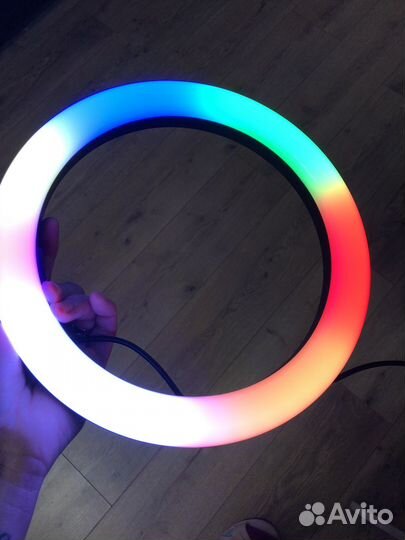 Кольцевая лампа 26 см новая