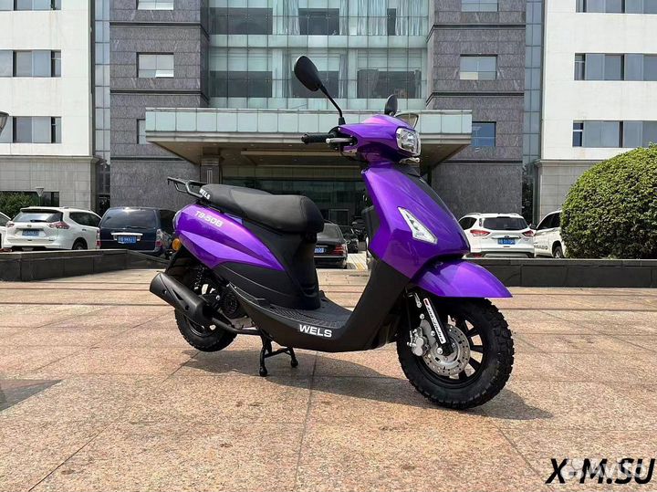 Скутер велс XG 50(80) сс(фиолетовый)