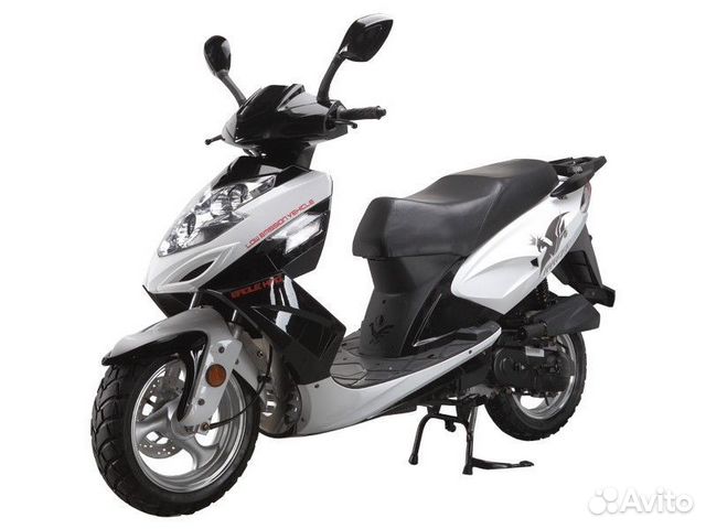 Скутер racer RC150T-15 stells sport белый