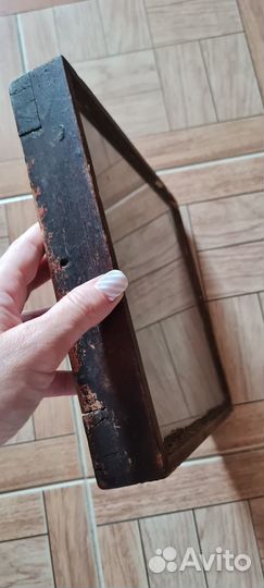 Икона старинная Казанская бм