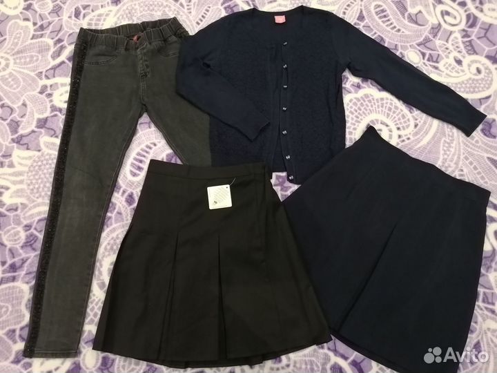 Вещи на девочку 128-140 пакетом