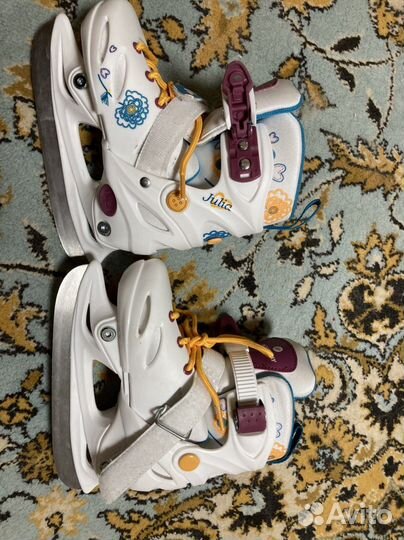 Роликовые коньки детские раздвижные 27-30 р