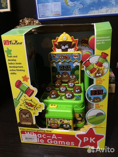 Игра для детей «Поймай крота»