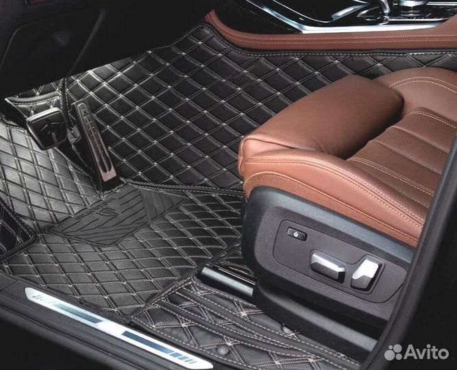 3D Коврики Lexus RX из Экокожи