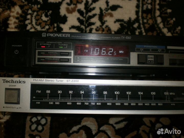 Тюнер technics st-z200 pioneer tx-1060