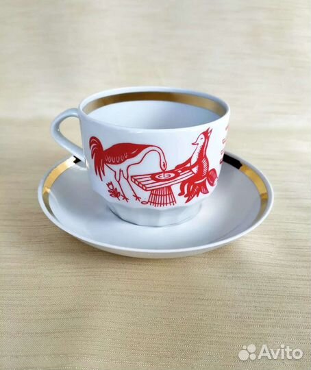 Чайная пара Журавль и Лиса, Вербилки