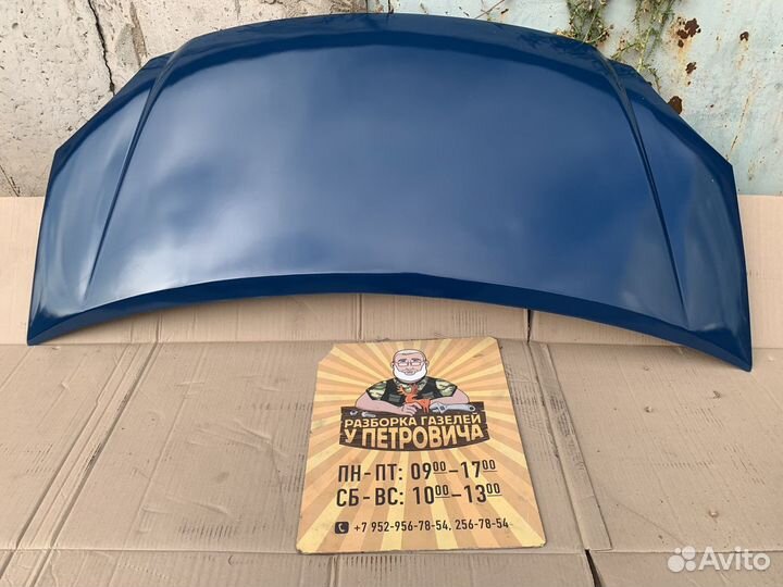 Капот Газель Соболь пластик Балтика