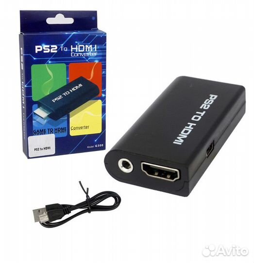 Адаптер PS2 to hdmi со звуком