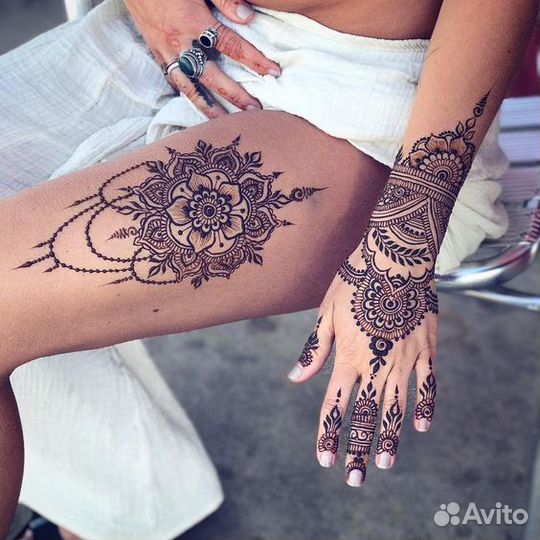 Временное тату