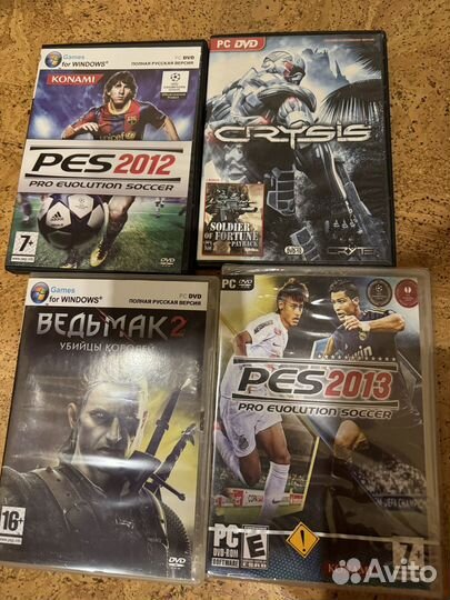 Компьютерные игры на дисках для пк