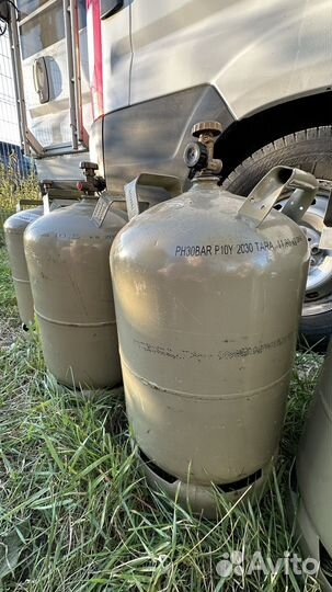 Газовый баллон пропан германия 27 л для автодома