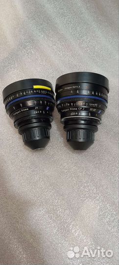 Аренда/продажа Объективы carl Zeiss cp 21mm + 35mm