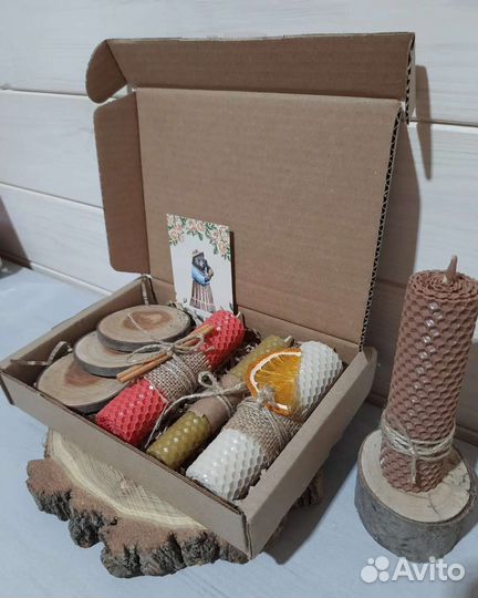 Свечи из натурального воска