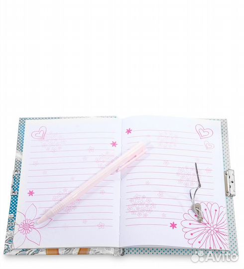 Блокнот с ручкой Гламур A2120899