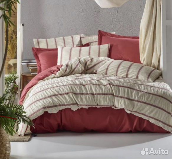 Белье постельное с эффектом жатки