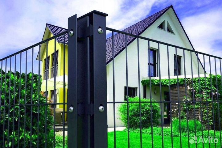 Заборы из 2D сетки под ключ