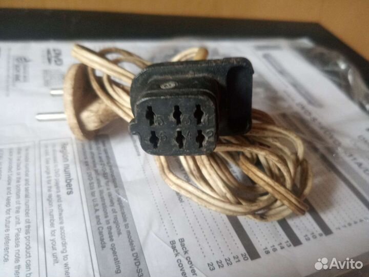 Сетевой кабель от телевизора Электроника