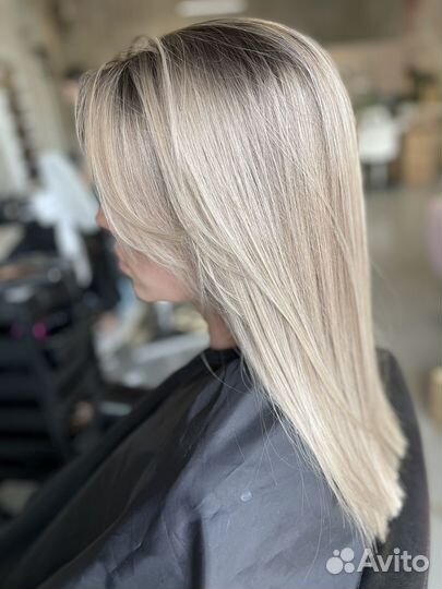 Сложное окрашивание волос