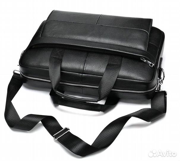 Мужская сумка Порте натуральная кожа новая
