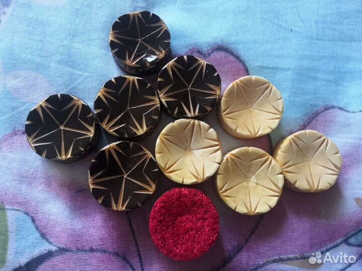 Фишки для нард ручной работы 3 см