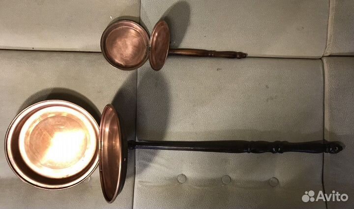 Грелки угольные Медь Клеймо Webaware England