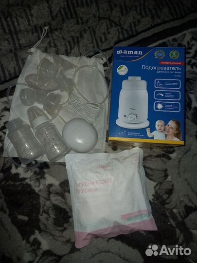 Молокоотсос электрический двойной