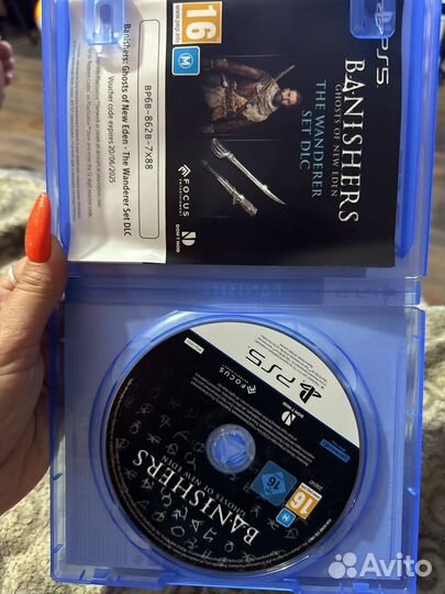 Игра Banishers на sony playstation 5