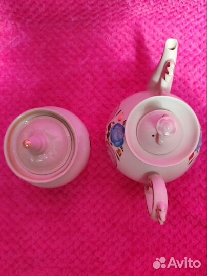 Сахарница кобальтовое стекло,Сысерть,Городницкий