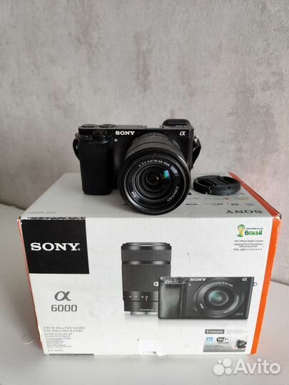 Фотоаппарат sony alpha 6000