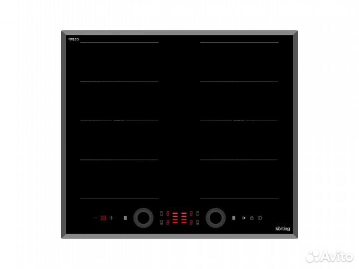 Индукционная варочная панель Korting HIB 68700 B Q