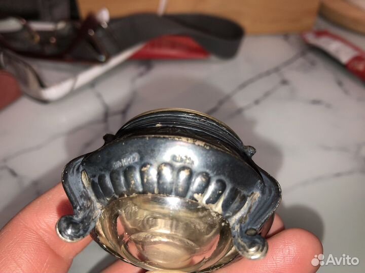 Солонка мельхиор СССР