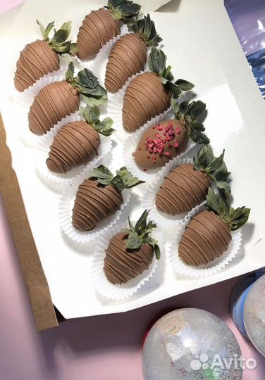 Клубника в бельгийском шоколаде