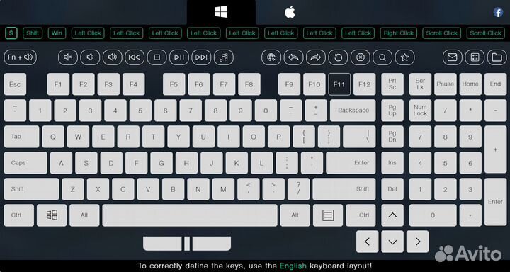 Клавиатура TFN KX-14 White Outemu Brown