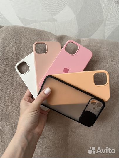 Чехол, бампер на iPhone 13, ремешок на часы 45 mm