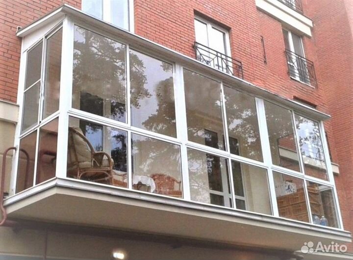 Остекление лоджии в Самаре под ключ