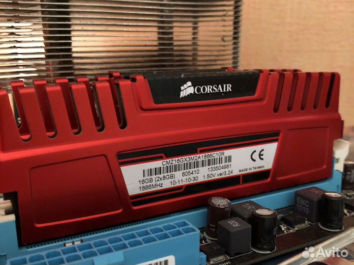 Озу ddr3 corsair vangeance 16Gb 1866 (2x8gb)
