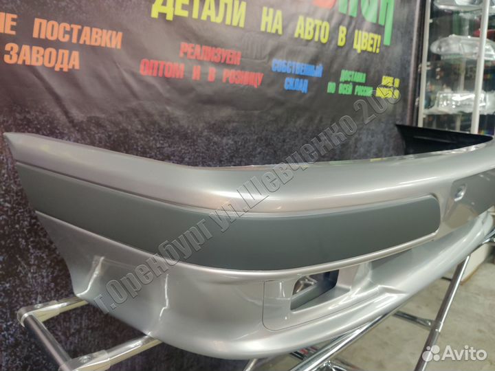 Бампер спорт 2114 2115 снежная королева с полосой