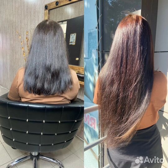 Наращивание волос