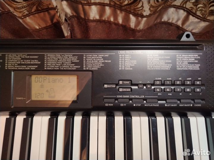 Синтезатор casio