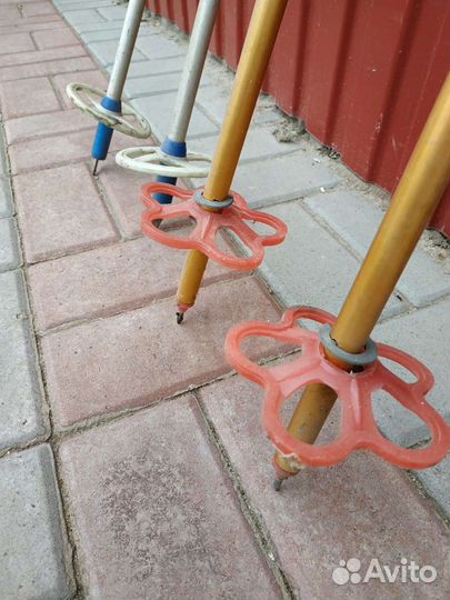 Лыжи советские 210см спортивные